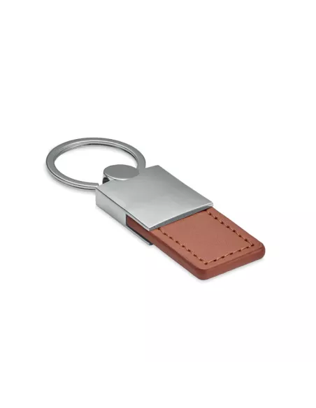 PU and metal key ring COLUMBUS