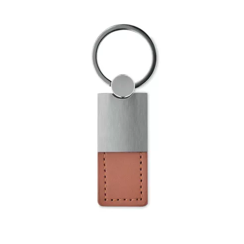 PU and metal key ring COLUMBUS