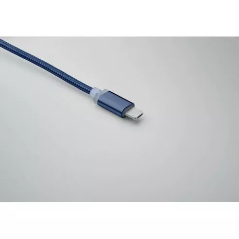 4 in 1 charging cable type C BLUE