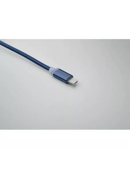 4 in 1 charging cable type C BLUE