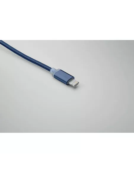4 in 1 charging cable type C BLUE