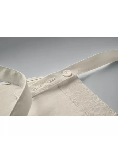 Organic cotton apron 240 gr/m² GAMMA