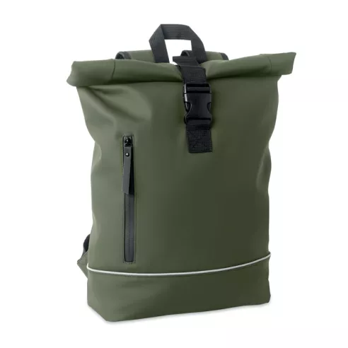 Laptop 15" roll top PU backpack LAPTOSA