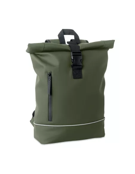 Laptop 15" roll top PU backpack LAPTOSA