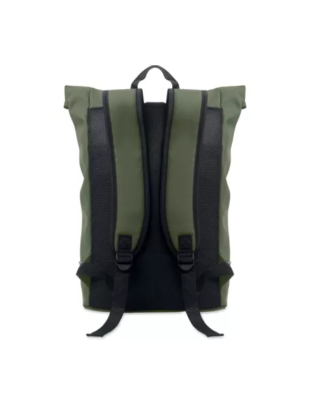 Laptop 15" roll top PU backpack LAPTOSA