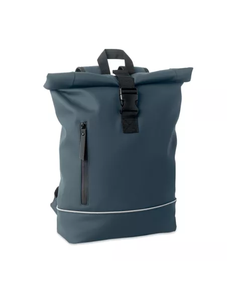 Laptop 15" roll top PU backpack LAPTOSA