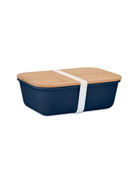 Lunch box with bamboo lid THURSDAY