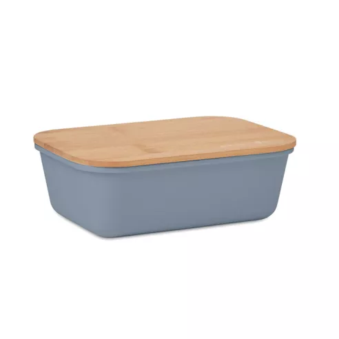Lunch box with bamboo lid THURSDAY