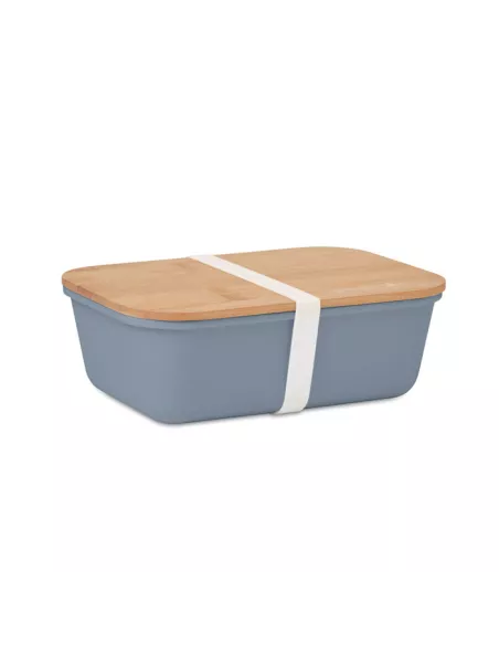 Lunch box with bamboo lid THURSDAY
