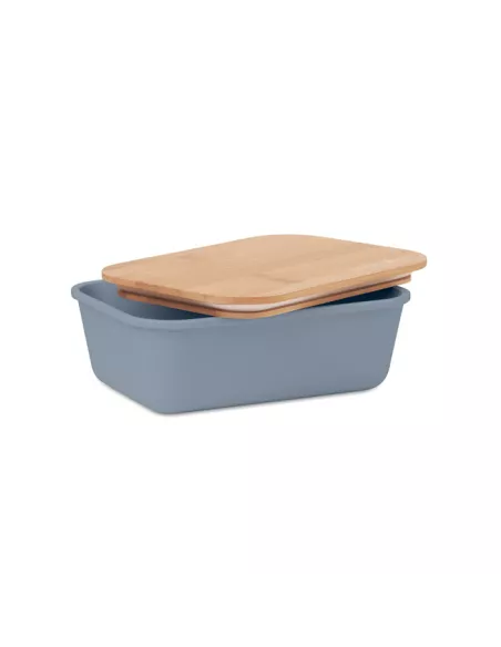 Lunch box with bamboo lid THURSDAY