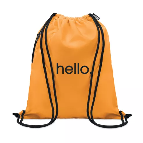 Large drawstring bag 300D RPET NIGHT