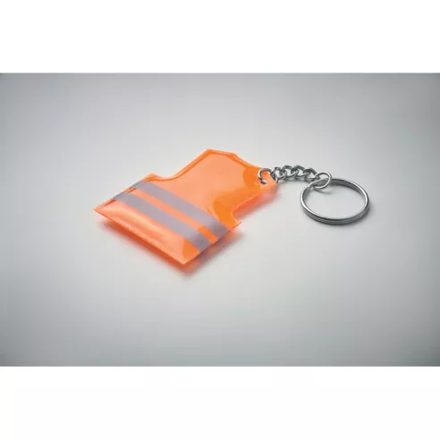 Key ring with reflecting vest VISIBLE RING