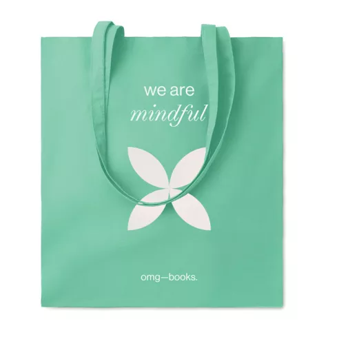 140gr/m² cotton shopping bag COTTONEL COLOUR +