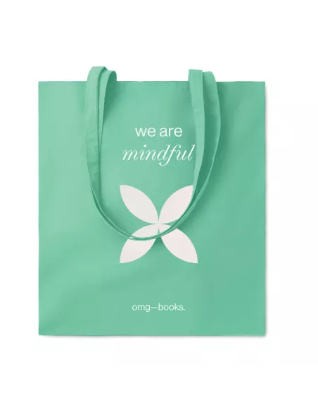 140gr/m² cotton shopping bag COTTONEL COLOUR +
