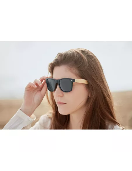 Sunglasses with bamboo arms CALIFORNIA TOUCH