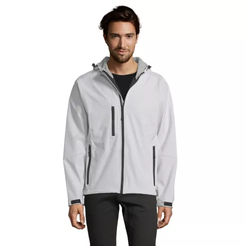 REPLAY MEN HOODED SOFTSHELL REPLAY MEN