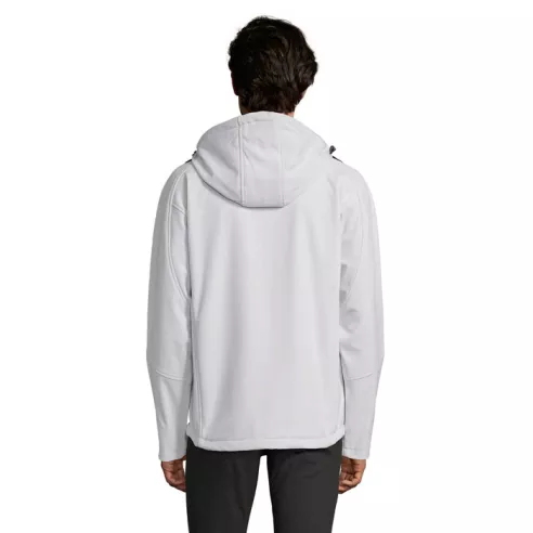 REPLAY MEN HOODED SOFTSHELL REPLAY MEN
