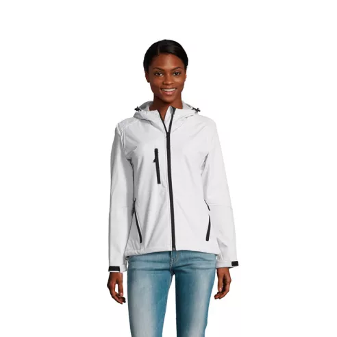 REPLAY WOMEN HOOD SOFTSHELL REPLAY WOMEN