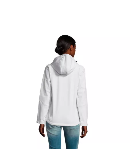 REPLAY WOMEN HOOD SOFTSHELL REPLAY WOMEN