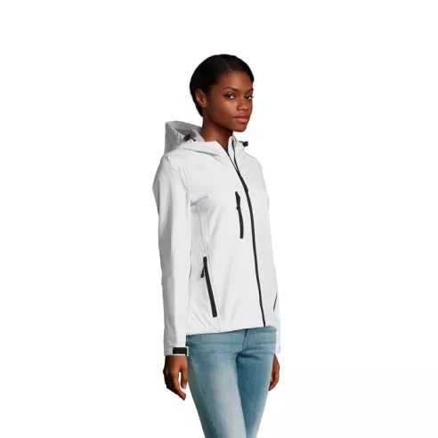 REPLAY WOMEN HOOD SOFTSHELL REPLAY WOMEN