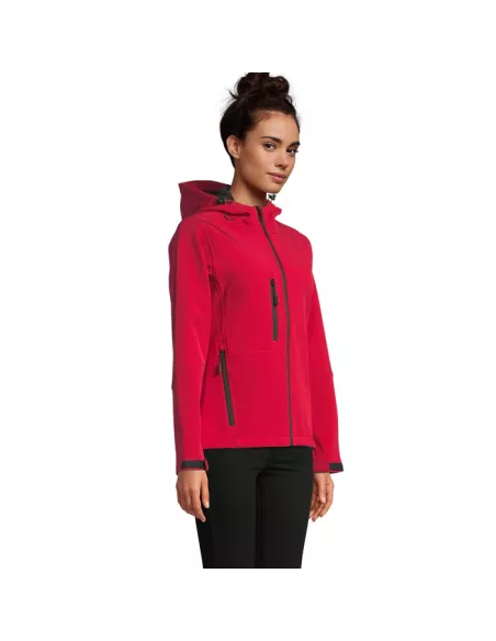 REPLAY WOMEN HOOD SOFTSHELL REPLAY WOMEN
