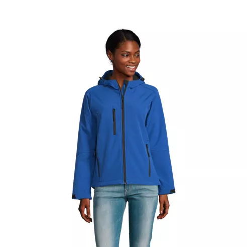 REPLAY WOMEN HOOD SOFTSHELL REPLAY WOMEN