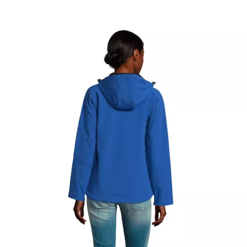 REPLAY WOMEN HOOD SOFTSHELL REPLAY WOMEN