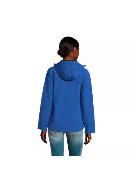 REPLAY WOMEN HOOD SOFTSHELL REPLAY WOMEN