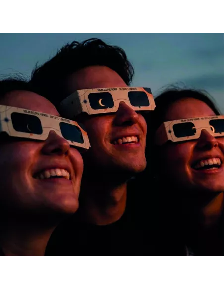Customized solar eclipse glasses