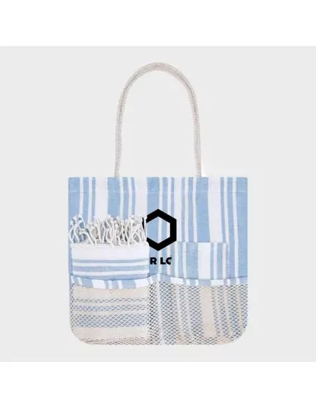 Customized Bekoran set with bag, toiletry bag and pareo