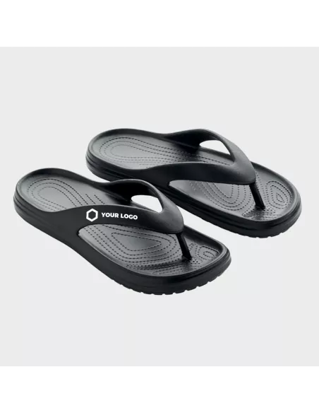 Customized Evaslip beach flip-flops size 40-41