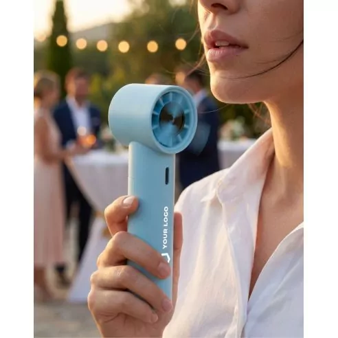 Customized Glaci mini hand fan