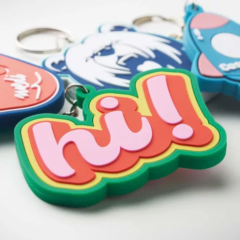 Customized PVC NFC keyring with NFC chip