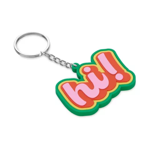 Customized PVC NFC keyring with NFC chip