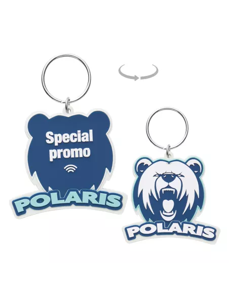 Customized PVC NFC keyring with NFC chip