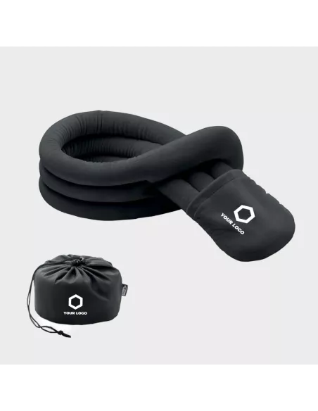 Customized Wrap it roll-up travel pillow | Connectad