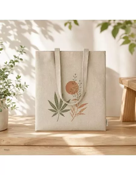 Bolsa cáñamo 200 g/m² sostenible personalizable Misix