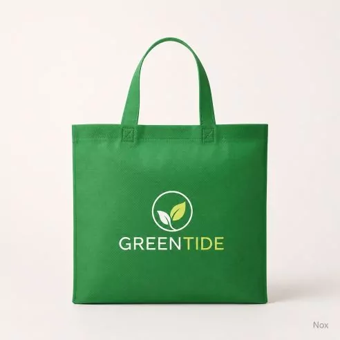 Bolsa non-woven 80 g/m² asas cortas Nox personalizable