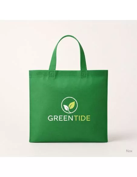 Bolsa non-woven 80 g/m² asas cortas Nox personalizable