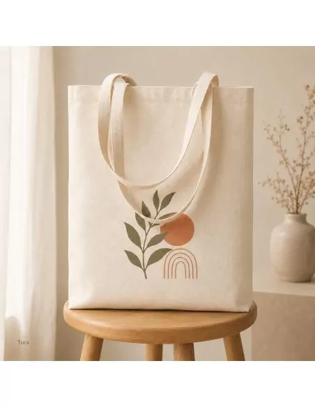 Organic cotton shopping bag EU TURA