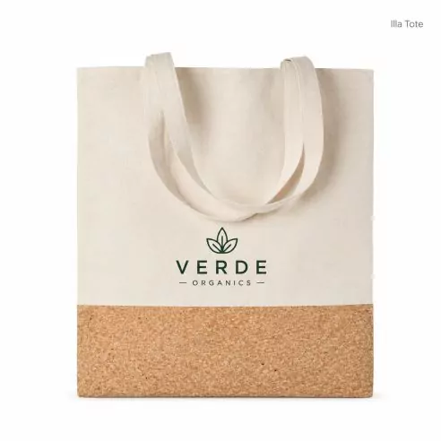 140gr/m² cotton shopping bag ILLA TOTE