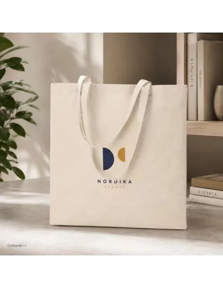 180gr/m² cotton shopping bag COTTONEL ++
