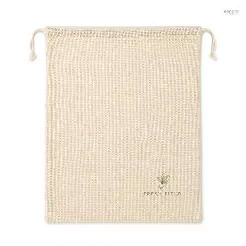 140gr/m²cotton food bag VEGGIE