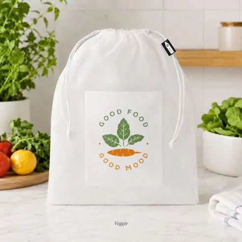 Mesh RPET food bag VEGGIE RPET