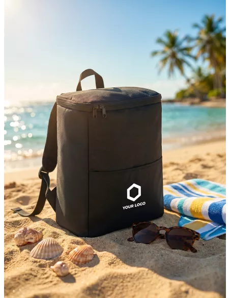 Personalised Mufrio 11 L RPET cooler backpack