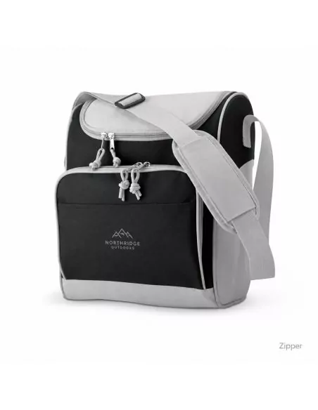 Cooler bag with front pocket ZIPPER