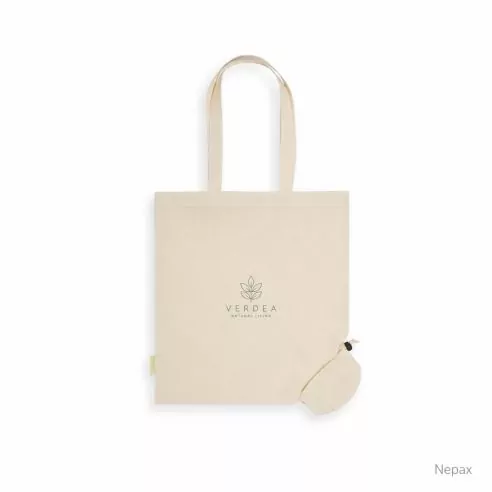Nepax Customizable Organic Cotton Foldable Bag 120g/m2