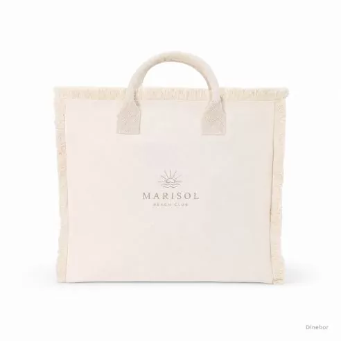 Dinebor Customizable Short-Handle Cotton Bag 360g/m2