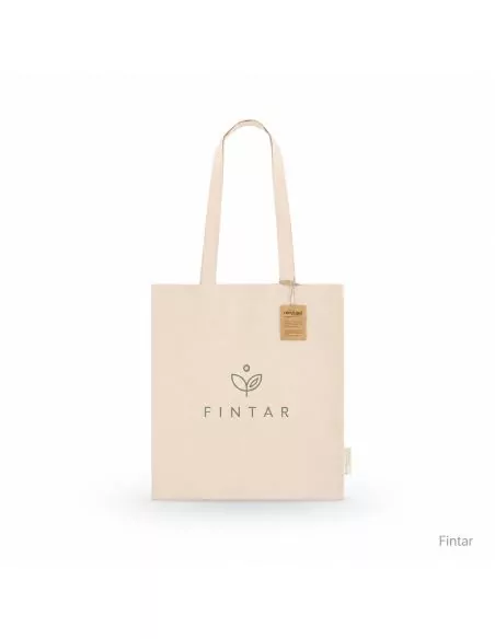 Bolsa personalizada algodón reciclado 240 g/m² Fintar