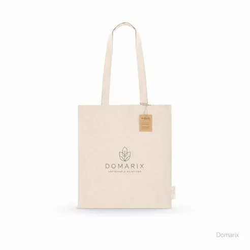 Bolsa personalizada algodón reciclado 280 g/m² Domarix